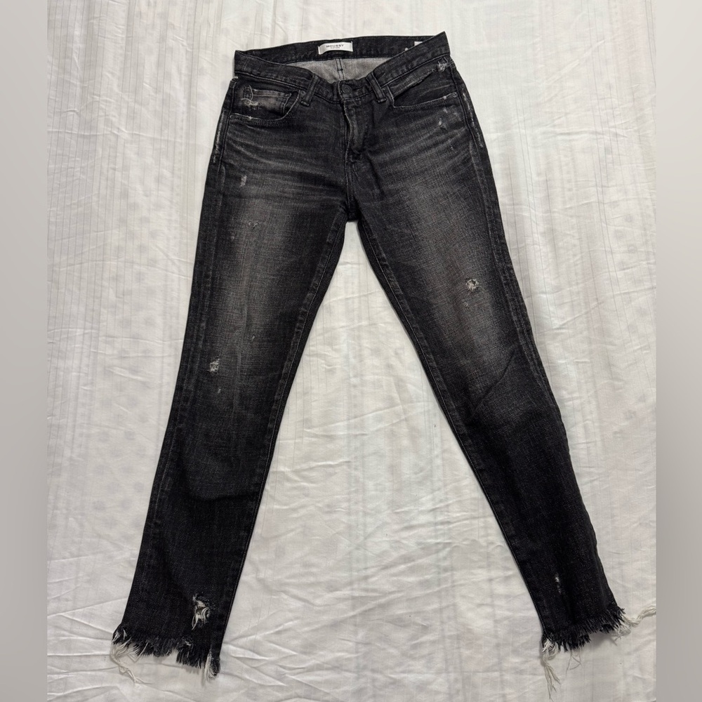 Moussy Black Ankle & Cropped Jeans